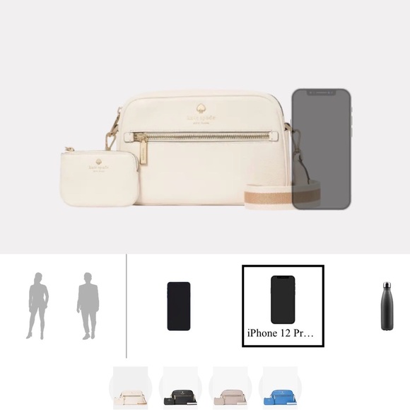 Kate Spade Ivory Crossbody Bag - Picture 2 of 4